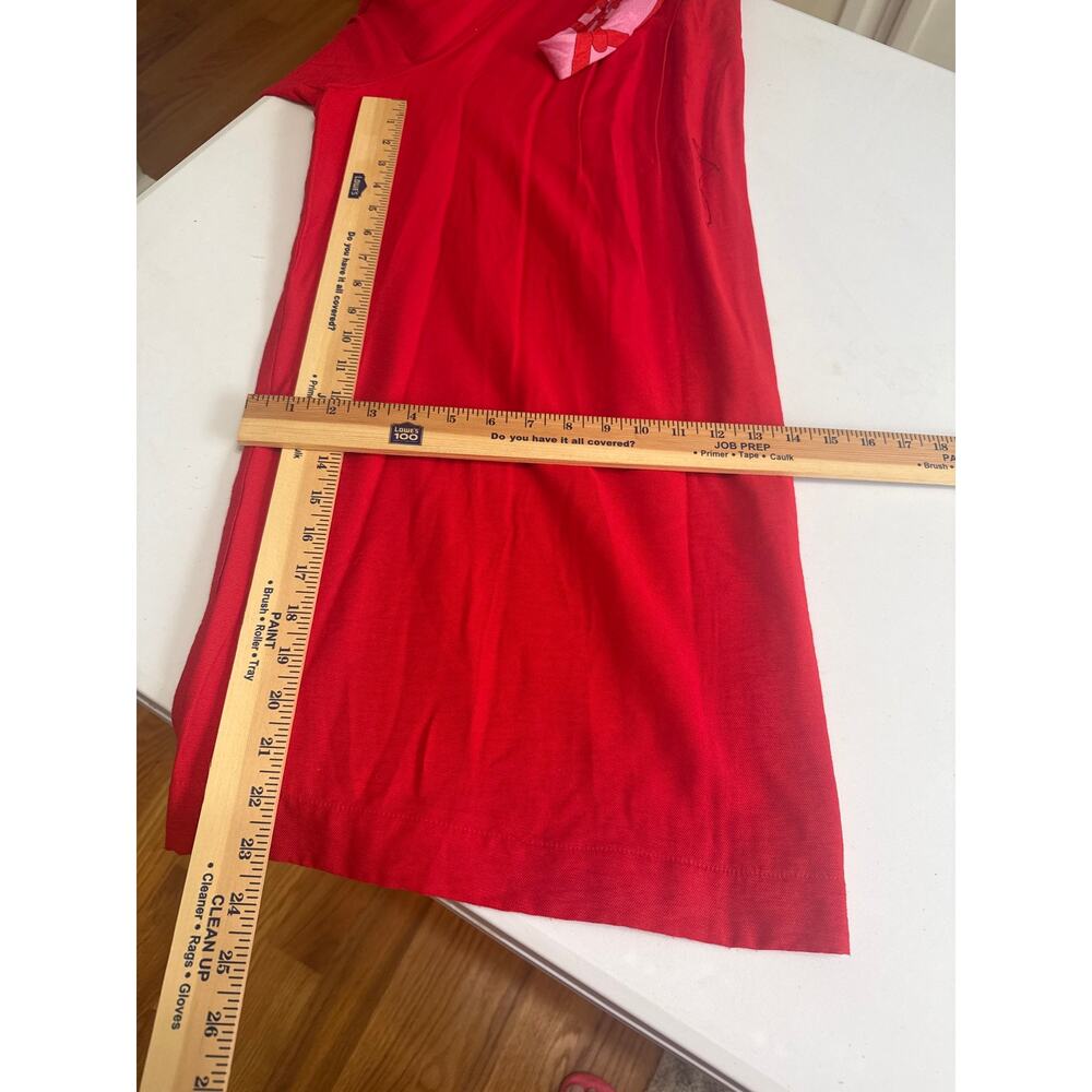 Traffic People NWT Pink/Red Chain Print Halter Jumpsuit Wide Leg Medium Resort - Picture 12 of 13